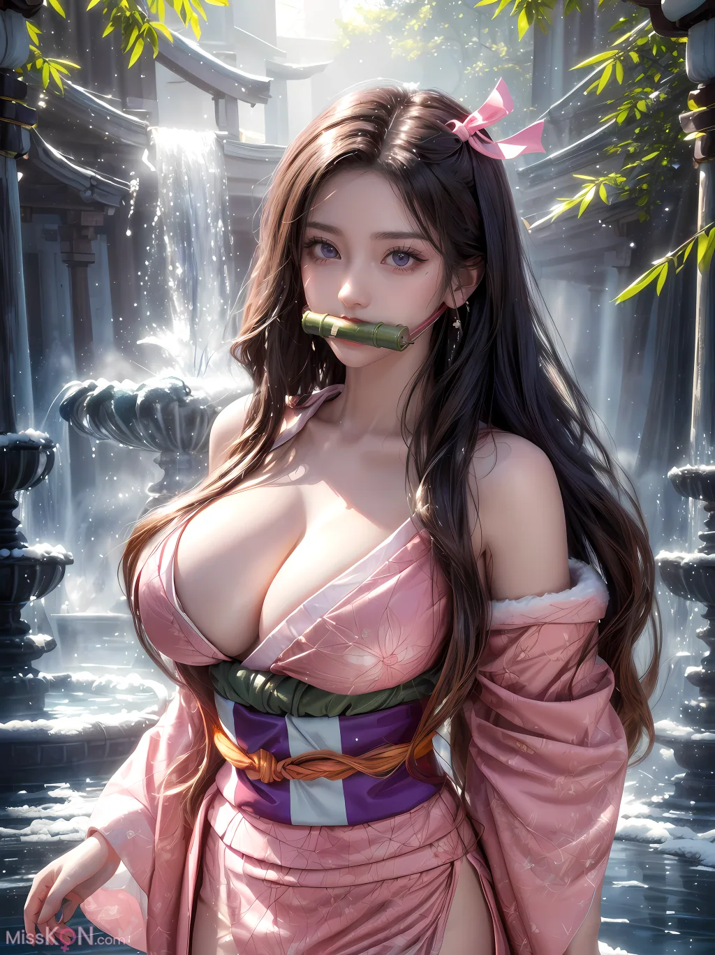[AI Generated] kuzan: 鬼灭之刃-祢豆子 (44 photos)
