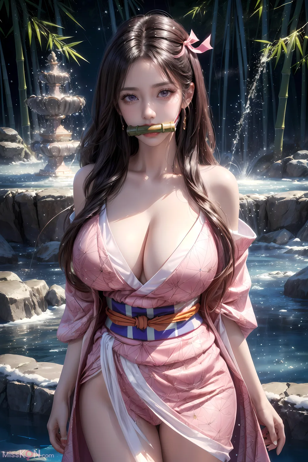 [AI Generated] kuzan: 鬼灭之刃-祢豆子 (44 photos)