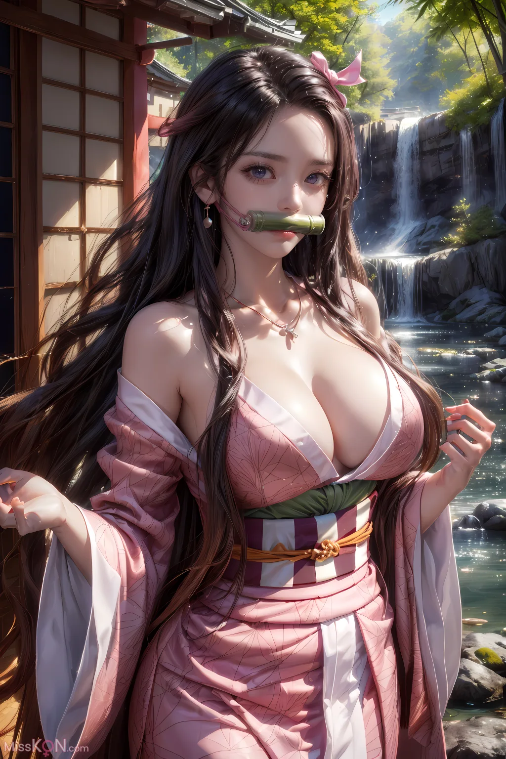 [AI Generated] kuzan: 鬼灭之刃-祢豆子 (44 photos)
