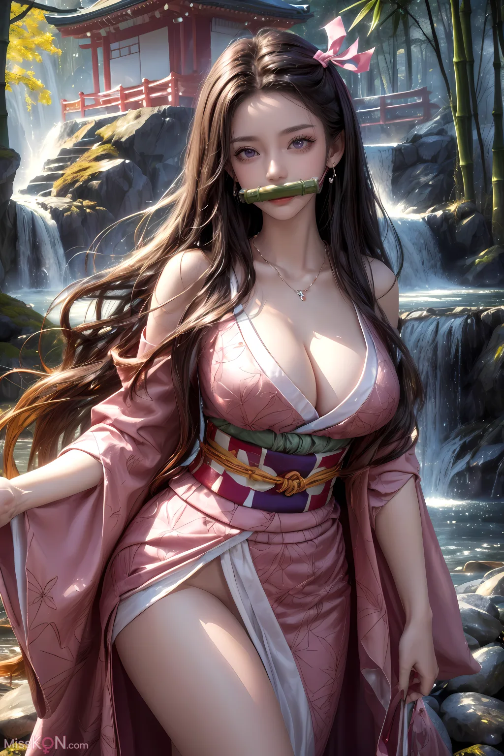 [AI Generated] kuzan: 鬼灭之刃-祢豆子 (44 photos)