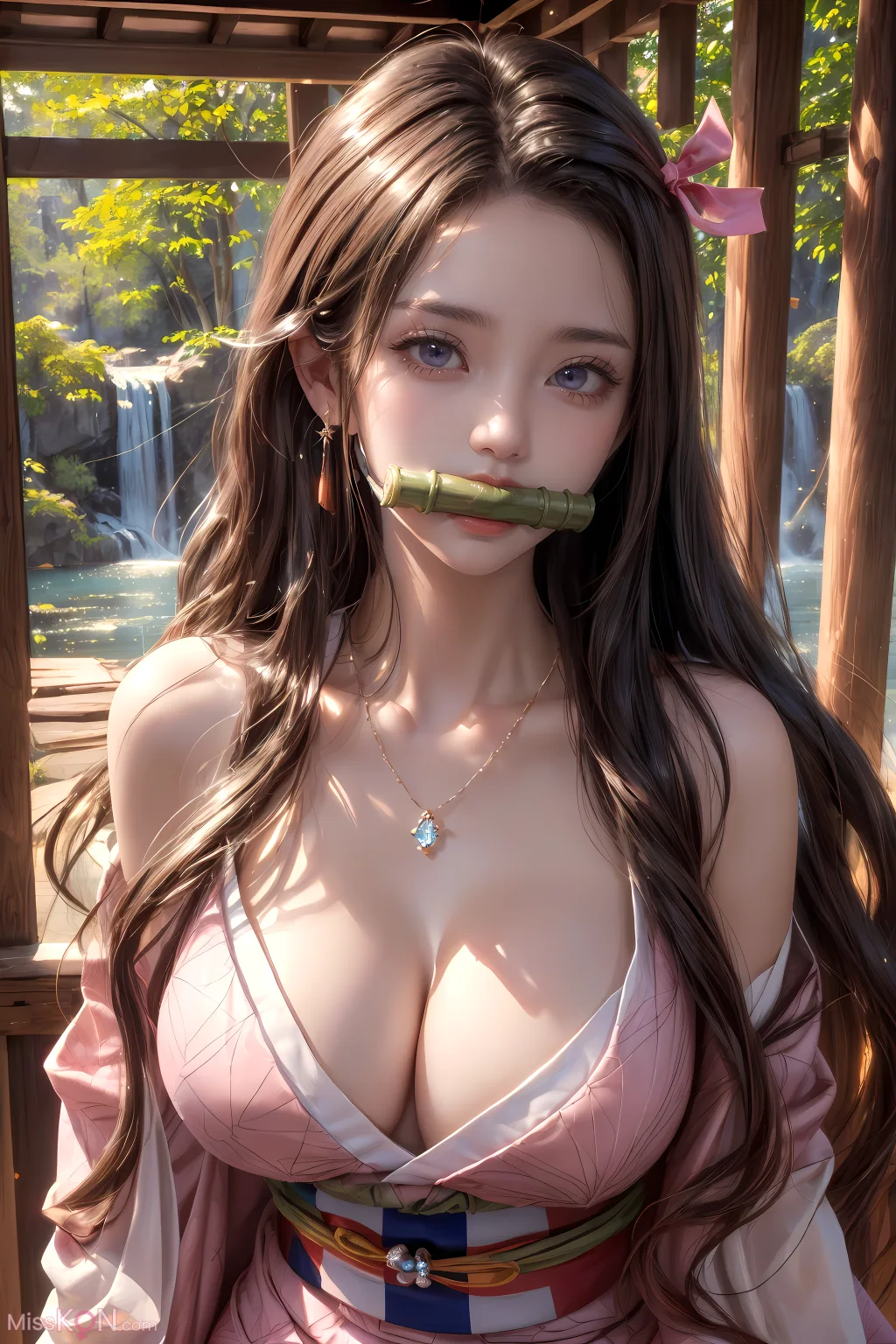[AI Generated] kuzan: 鬼灭之刃-祢豆子 (44 photos)