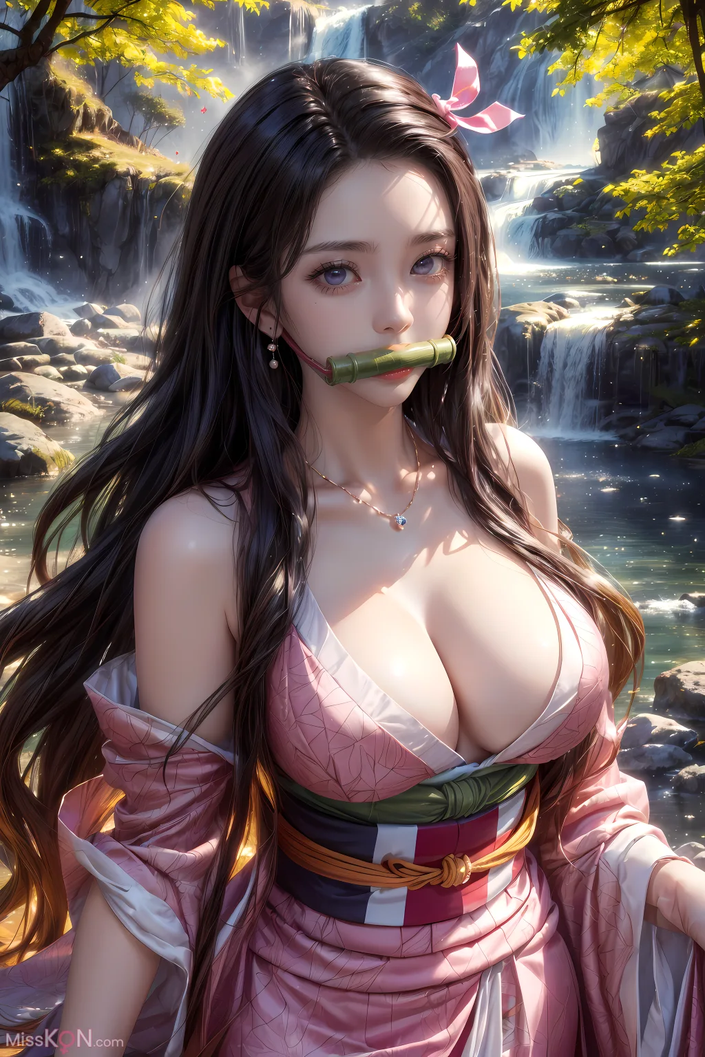 [AI Generated] kuzan: 鬼灭之刃-祢豆子 (44 photos) – Page 3