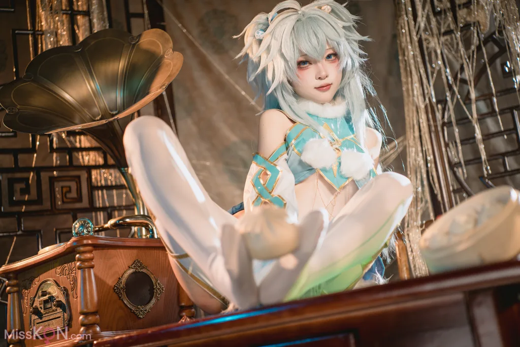Coser@矢量鱼: 少女前线云图计划 芙洛伦 (31 photos)