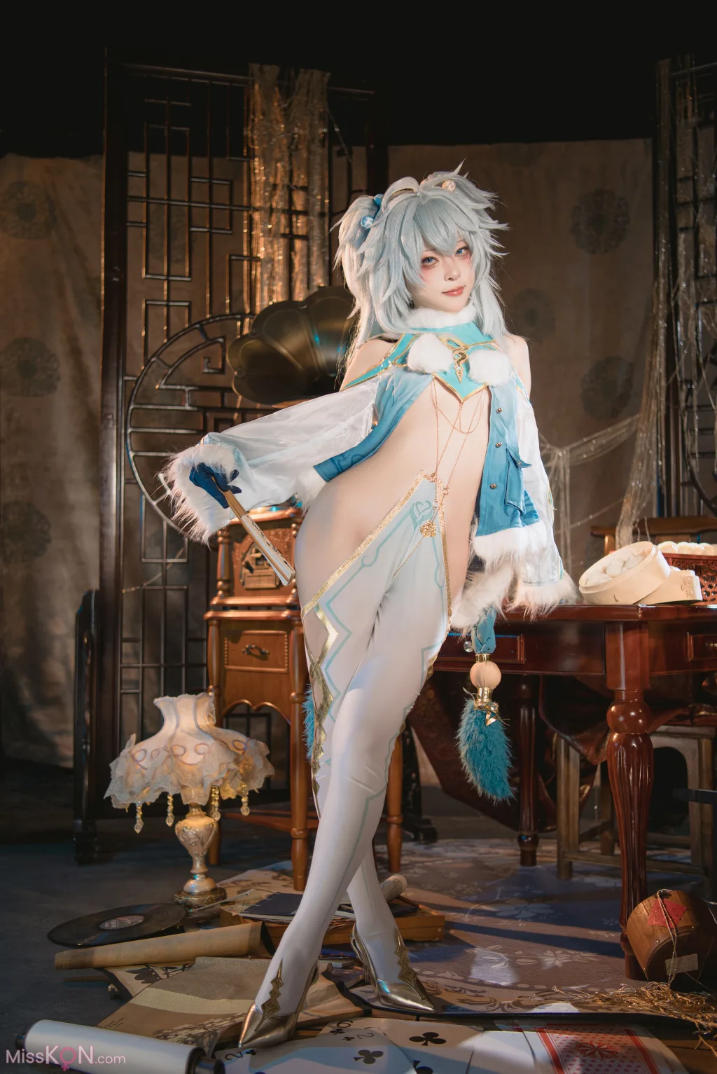 Coser@矢量鱼: 少女前线云图计划 芙洛伦 (31 photos)