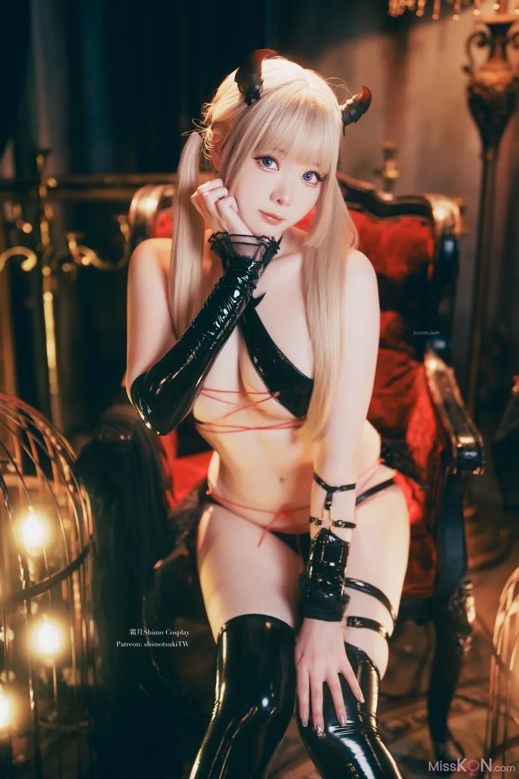 Coser@霜月shimo: Marie Rose Devil (18 photos)