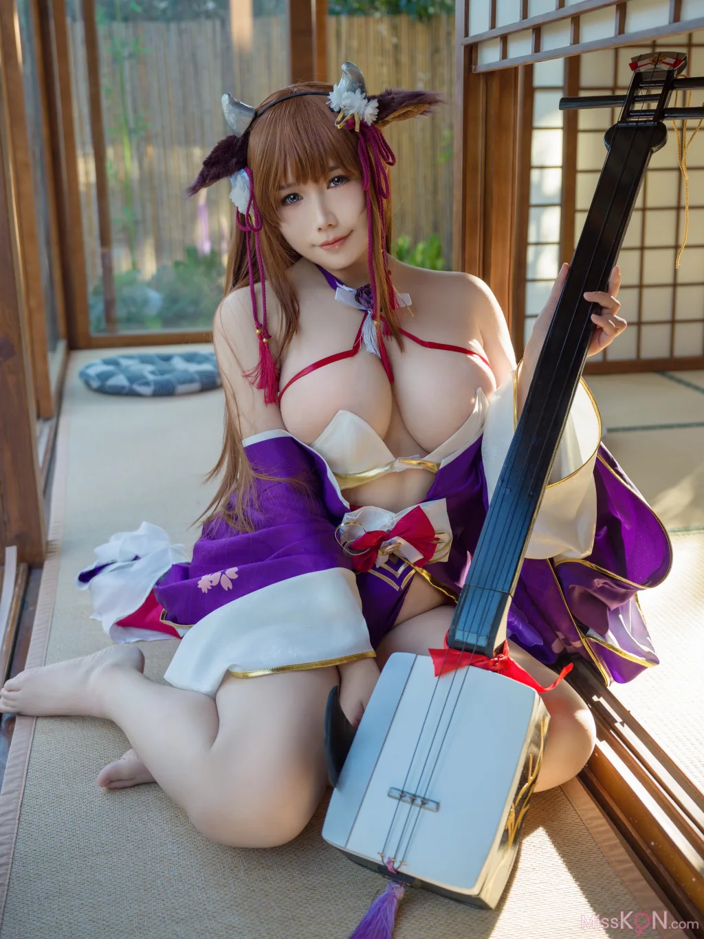 Coser@麻花麻花酱: 碧蓝航线 樫野 牛牛 (28 photos + 1 video)