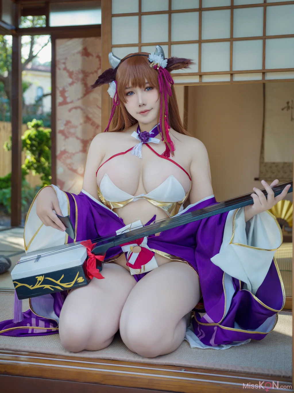 Coser@麻花麻花酱: 碧蓝航线 樫野 牛牛 (28 photos + 1 video)