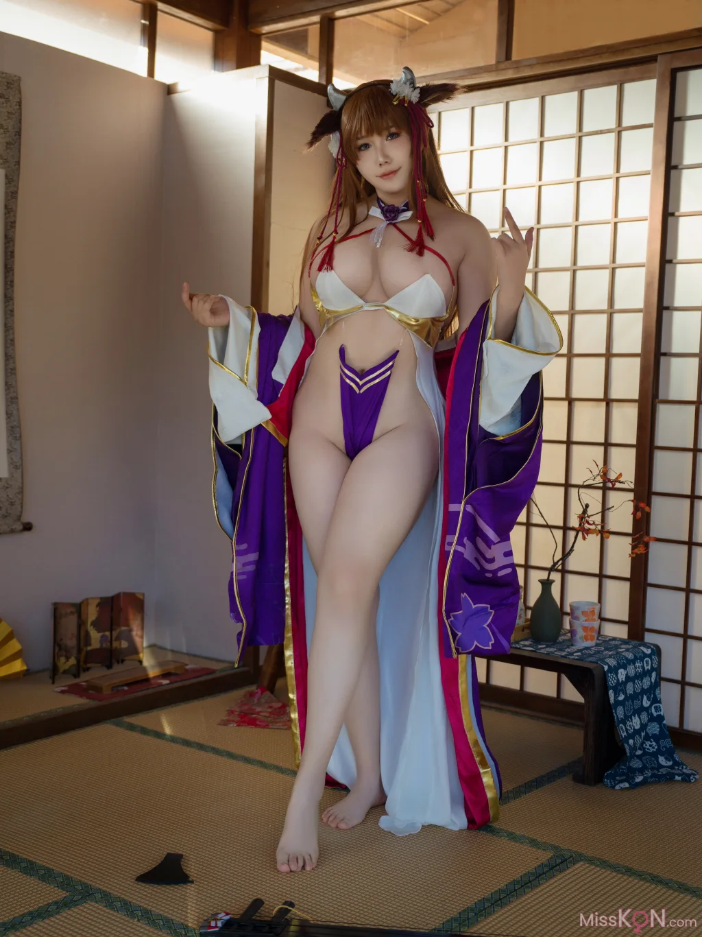 Coser@麻花麻花酱: 碧蓝航线 樫野 牛牛 (28 photos + 1 video)