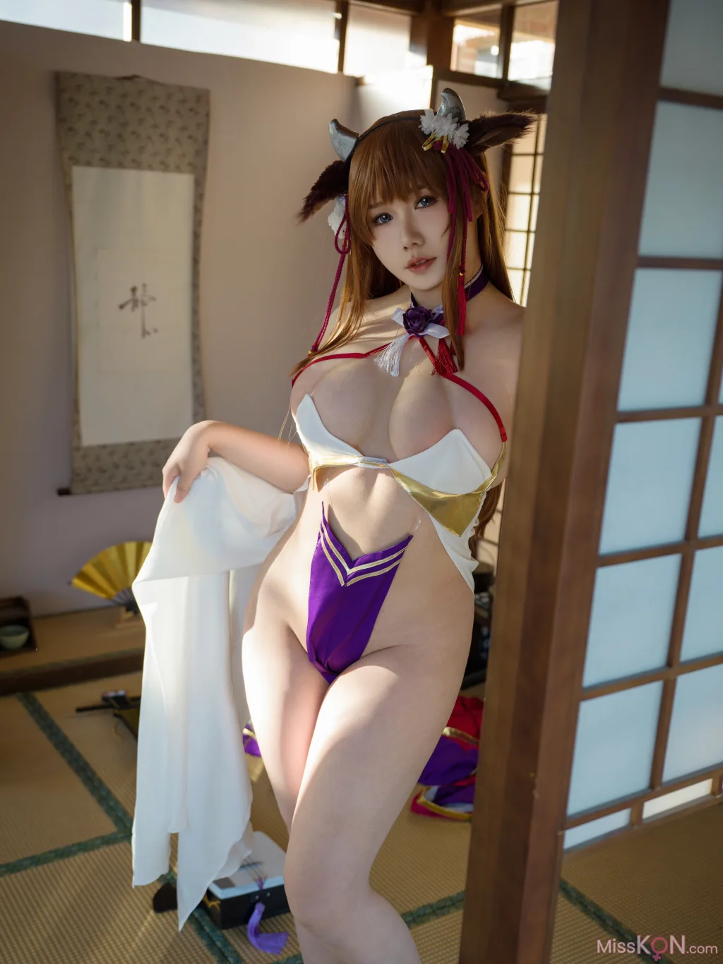 Coser@麻花麻花酱: 碧蓝航线 樫野 牛牛 (28 photos + 1 video)