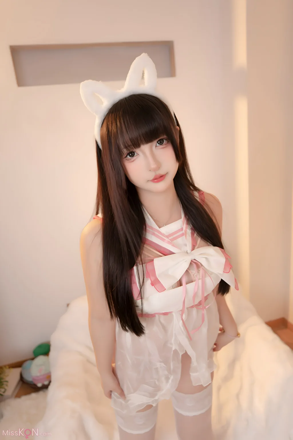 Coser@神楽坂真冬: 白猫公主 (75 photos + 2 videos)