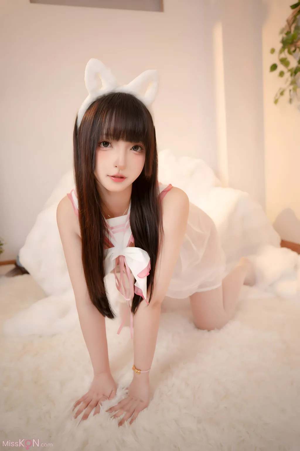 Coser@神楽坂真冬: 白猫公主 (75 photos + 2 videos)