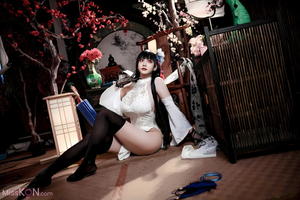 Coser@阿雪雪: 碧蓝航线 逸仙 旗袍 (92 photos)