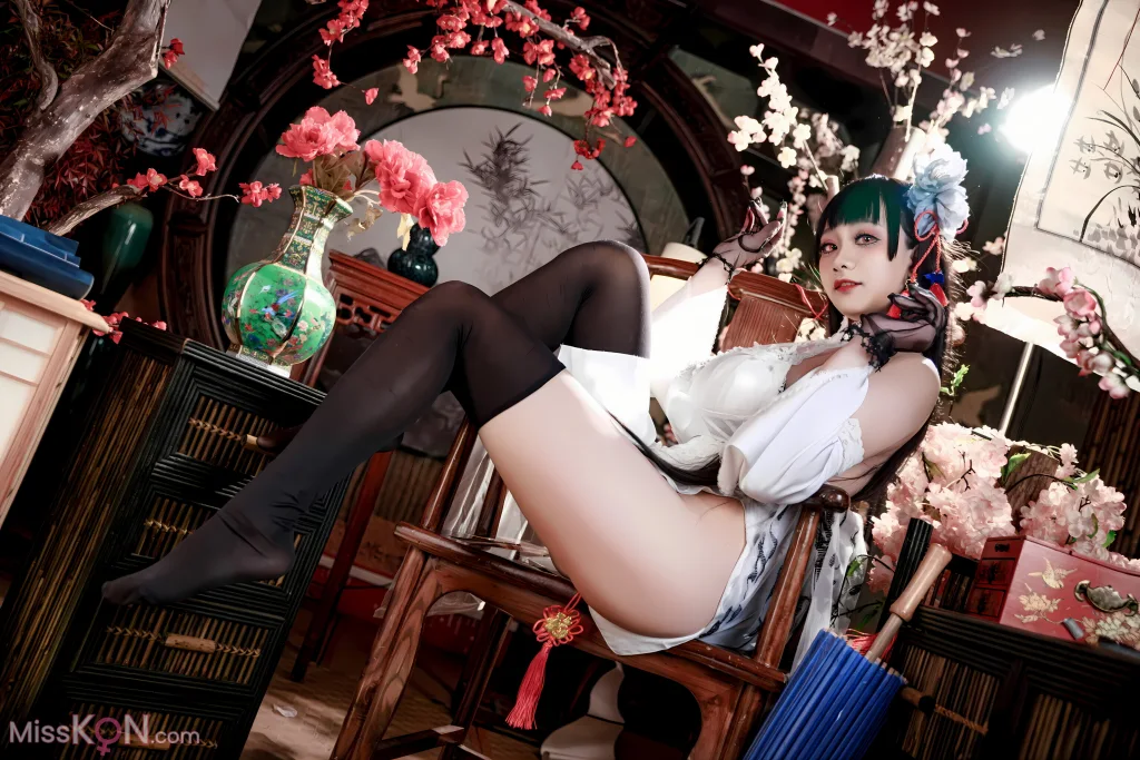 Coser@阿雪雪: 碧蓝航线 逸仙 旗袍 (92 photos) – Page 2