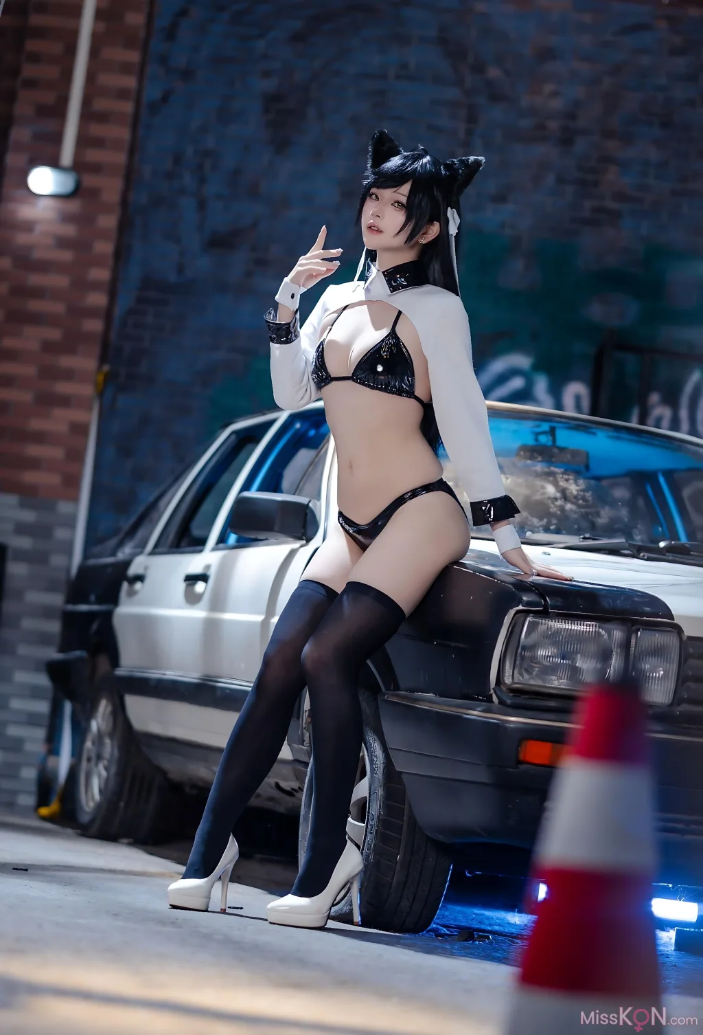 Coser@屿鱼: 碧蓝航线 爱宕赛车服 (114 photos)