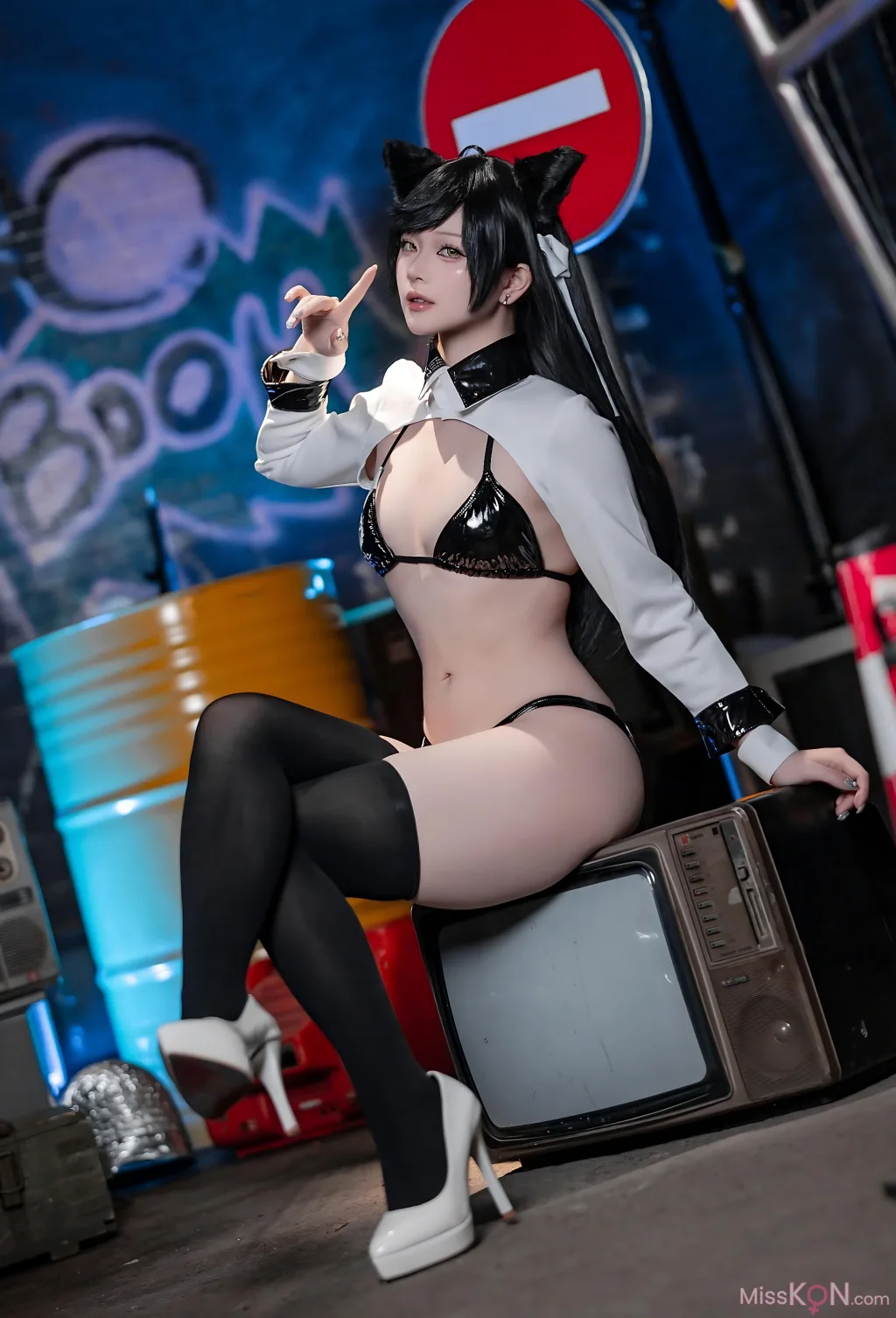 Coser@屿鱼: 碧蓝航线 爱宕赛车服 (114 photos)