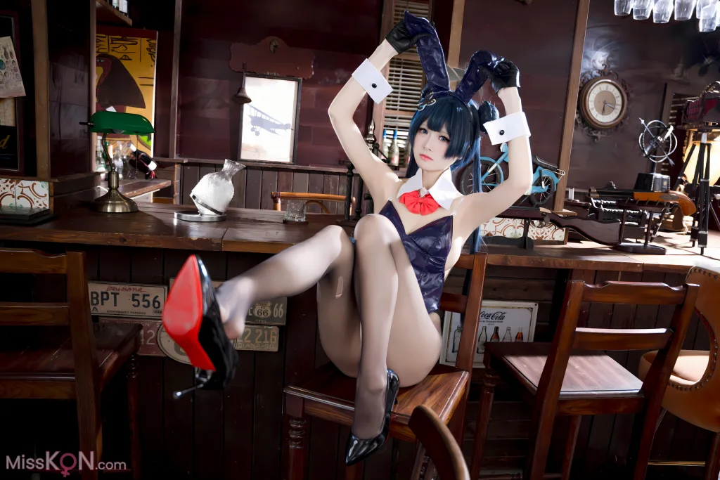 Coser@九柒喵: 蔚蓝档案 龙华妃咲 兔女郎 (59 photos)