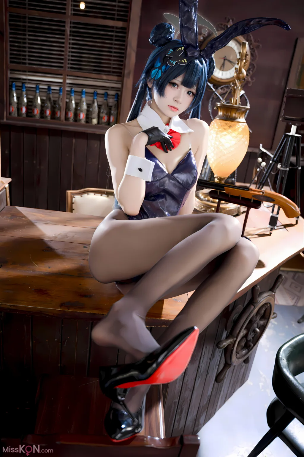 Coser@九柒喵: 蔚蓝档案 龙华妃咲 兔女郎 (59 photos)