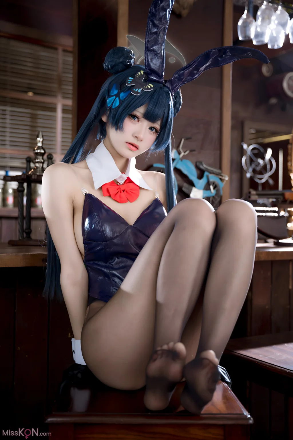 Coser@九柒喵: 蔚蓝档案 龙华妃咲 兔女郎 (59 photos)