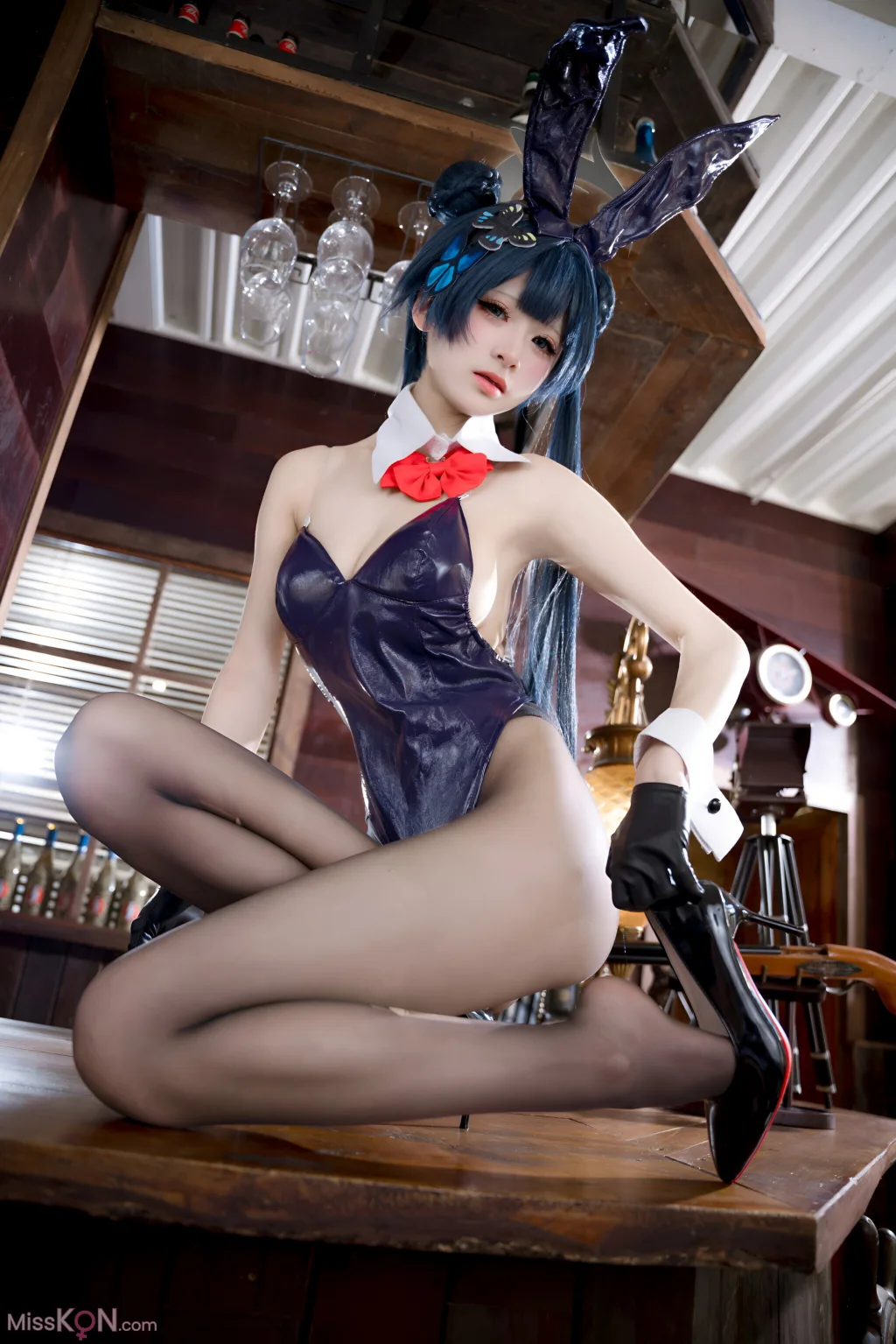Coser@九柒喵: 蔚蓝档案 龙华妃咲 兔女郎 (59 photos)