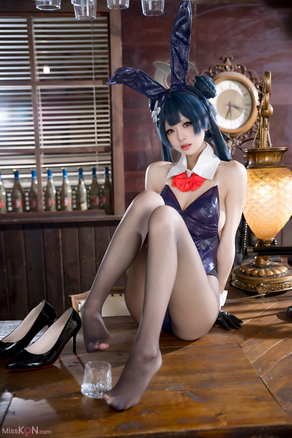 Coser@九柒喵: 蔚蓝档案 龙华妃咲 兔女郎 (59 photos)