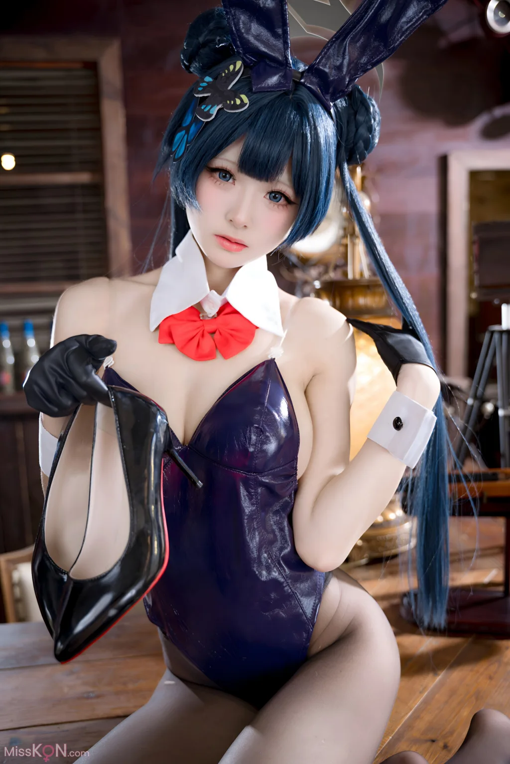 Coser@九柒喵: 蔚蓝档案 龙华妃咲 兔女郎 (59 photos)