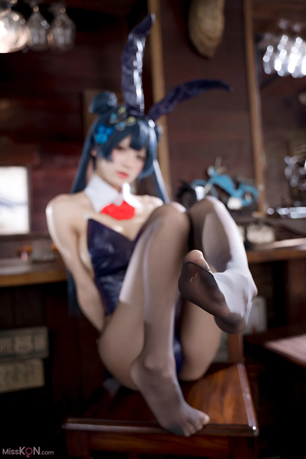 Coser@九柒喵: 蔚蓝档案 龙华妃咲 兔女郎 (59 photos)